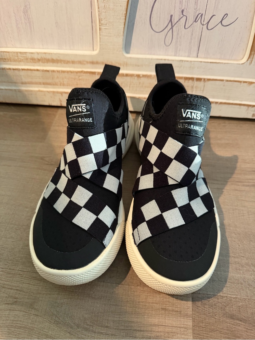 Vans Checkerboard Slip-On Sneakers